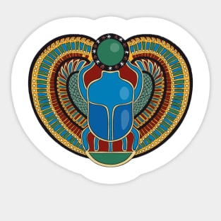 Scarab Pharaonic design Sticker